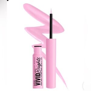 NYX Vivid Brights Liquid Eyeliner Sneaky Pink